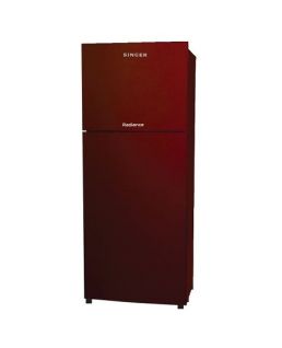 SINGER GLASS DOOR REFRIGERATOR 12CFT 3400 RADIANCE SERIES IN RUBY