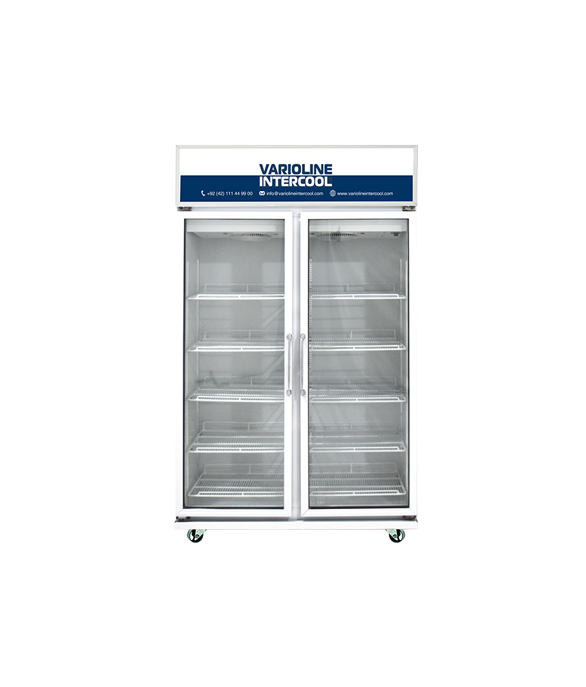 VARIOLINE INTERCOOL COMMERCIAL COOLERS VISI COOLER 2 DOOR SVC-1000AY GOLDEN (1000 LITRE)