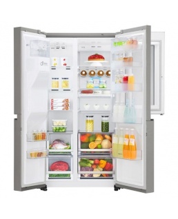LG Refrigerator Side by Side, InstaView Door-in-Door™, Hygiene FRESH+™, ThinQ (GR-X257CSAV)