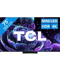 TCL LED 75C835-4K MINI QLED ANDROID LED-BLACK
