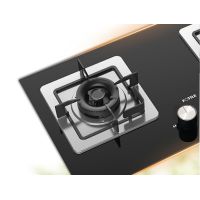 FOTILE GAS HOB 2SUPER FLAME BURNERS GLASS TOP GAS 73201