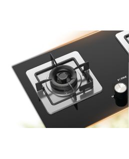 FOTILE GAS HOB 2SUPER FLAME BURNERS GLASS TOP GAS 73201