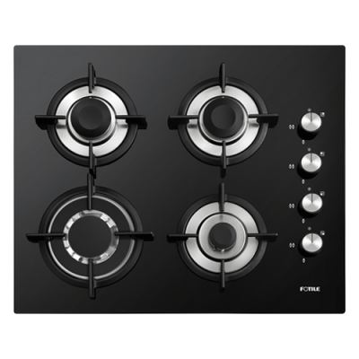 FOTILE GAS HOB 4 LOHAS BURNERS GLASS TOP GLG60409