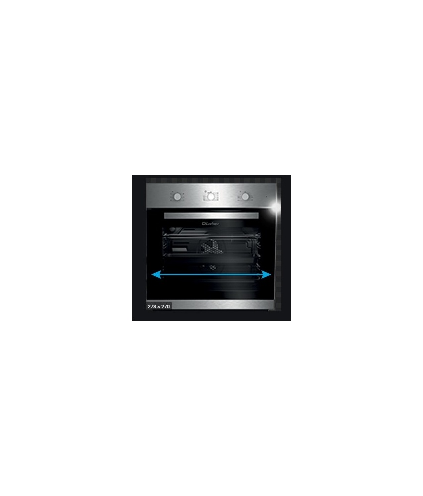 DAWLANCE BUILT IN OVEN DBE-208120-B-SILVER&BLACK