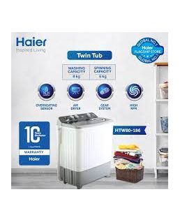 HAIER 8 KG, Semi Automatic,Washing / Dryer Capacity