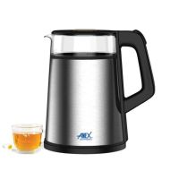 ANEX KETTLE 4066 1.5Ltr STEEL & GLASS BODY