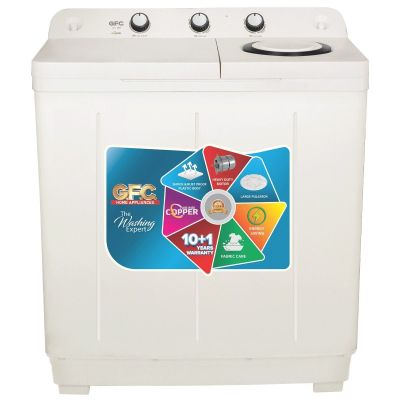 GFC WASHING/DRYER MACHINE TWIN TUB PLASTIC CRYSTAL LID